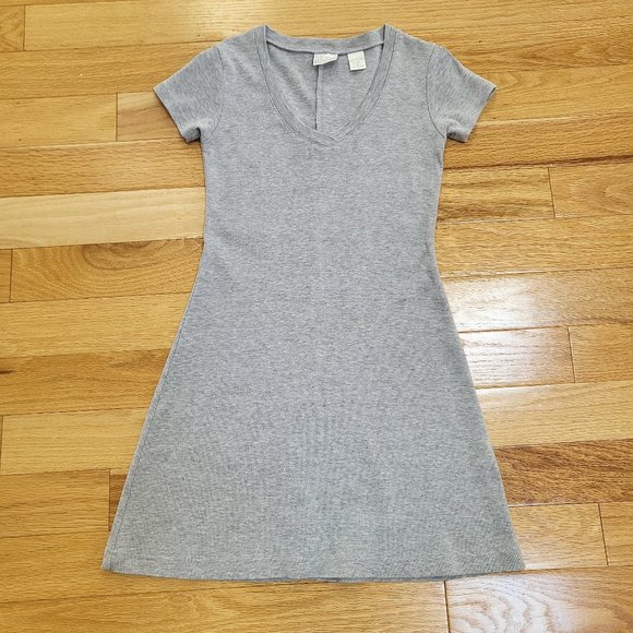 Moda International Dresses & Skirts - Gray Short Sleeve Dress - Size S